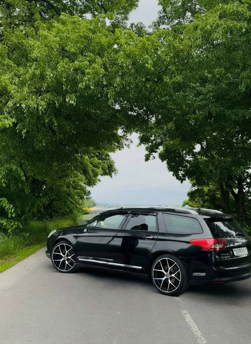 Примерка дисков на CITROEN C5