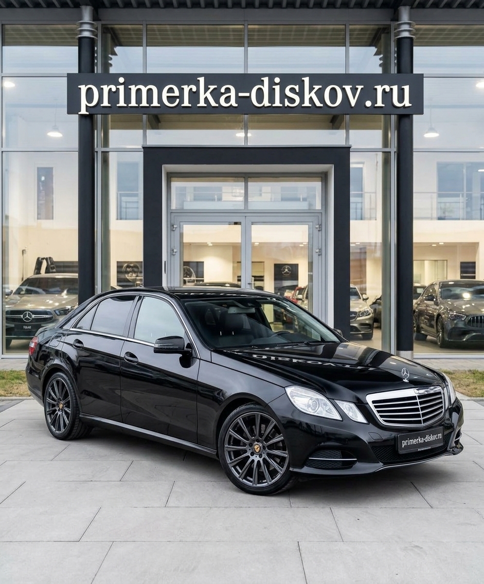 Примерка дисков на MERCEDES E-Klasse W212 Sedan 2009-2013