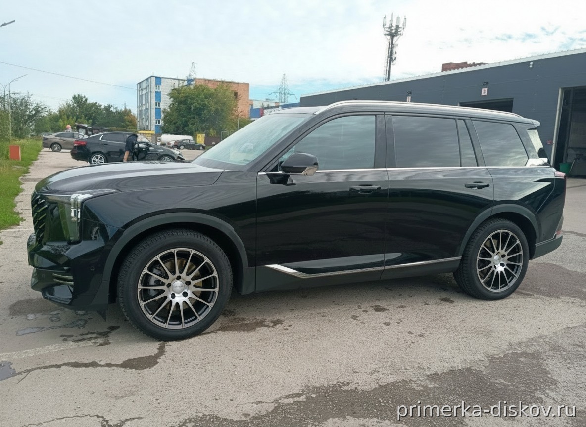 Примерка дисков на GEELY Monjaro SUV 2021-2026