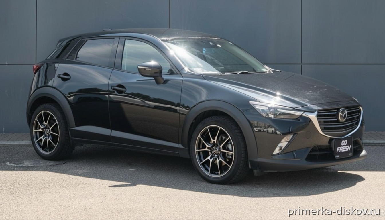 Примерка дисков на MAZDA CX-3 SUV 2015-2026