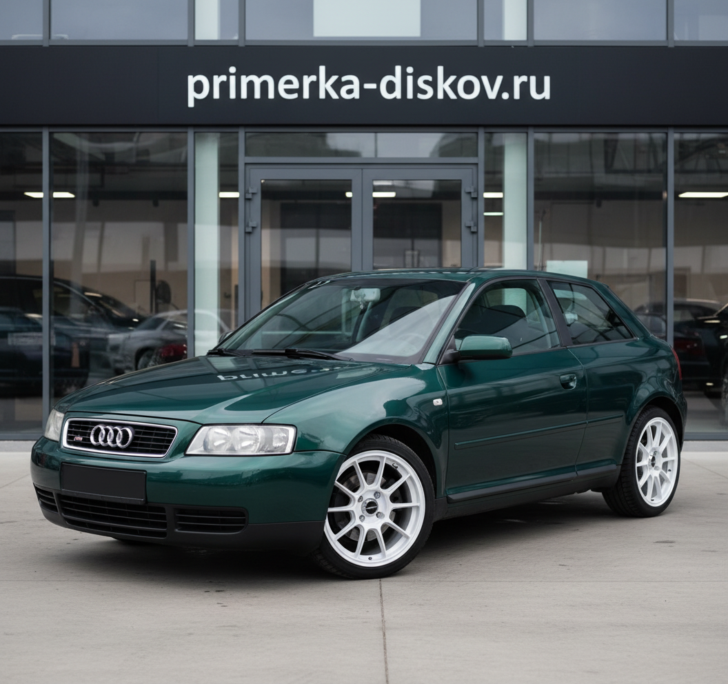 Примерка дисков на AUDI A3