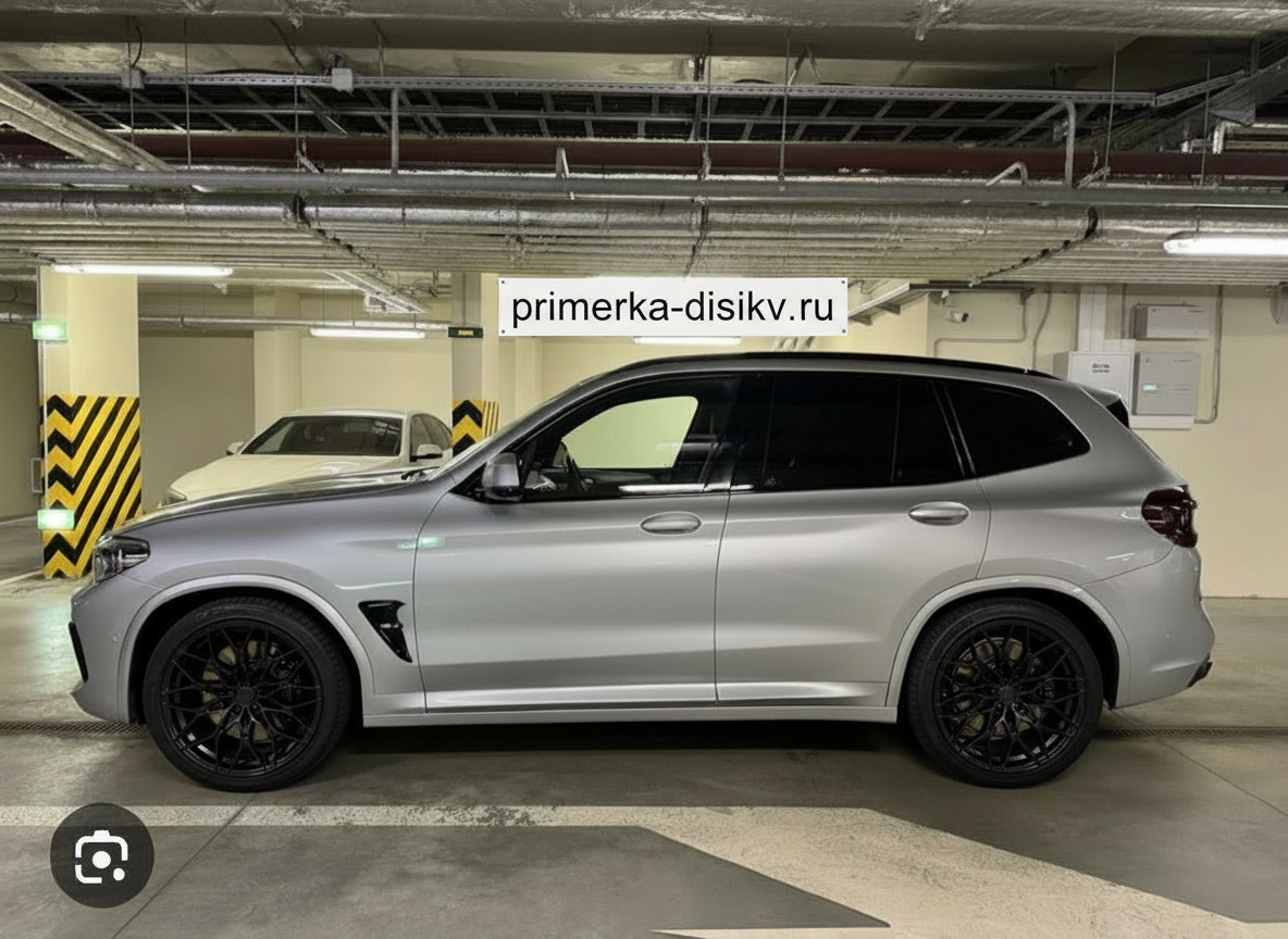 Примерка дисков на BMW X3 M