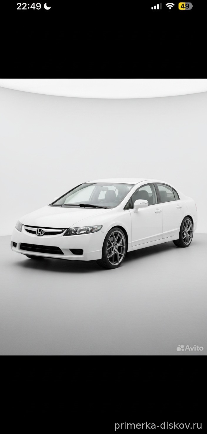 Примерка дисков на HONDA Civic VIII Sedan 2005-2013