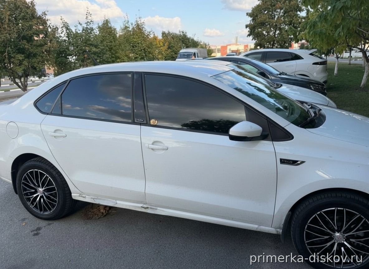 Примерка дисков на VOLKSWAGEN Polo VI Liftback 2020-2026
