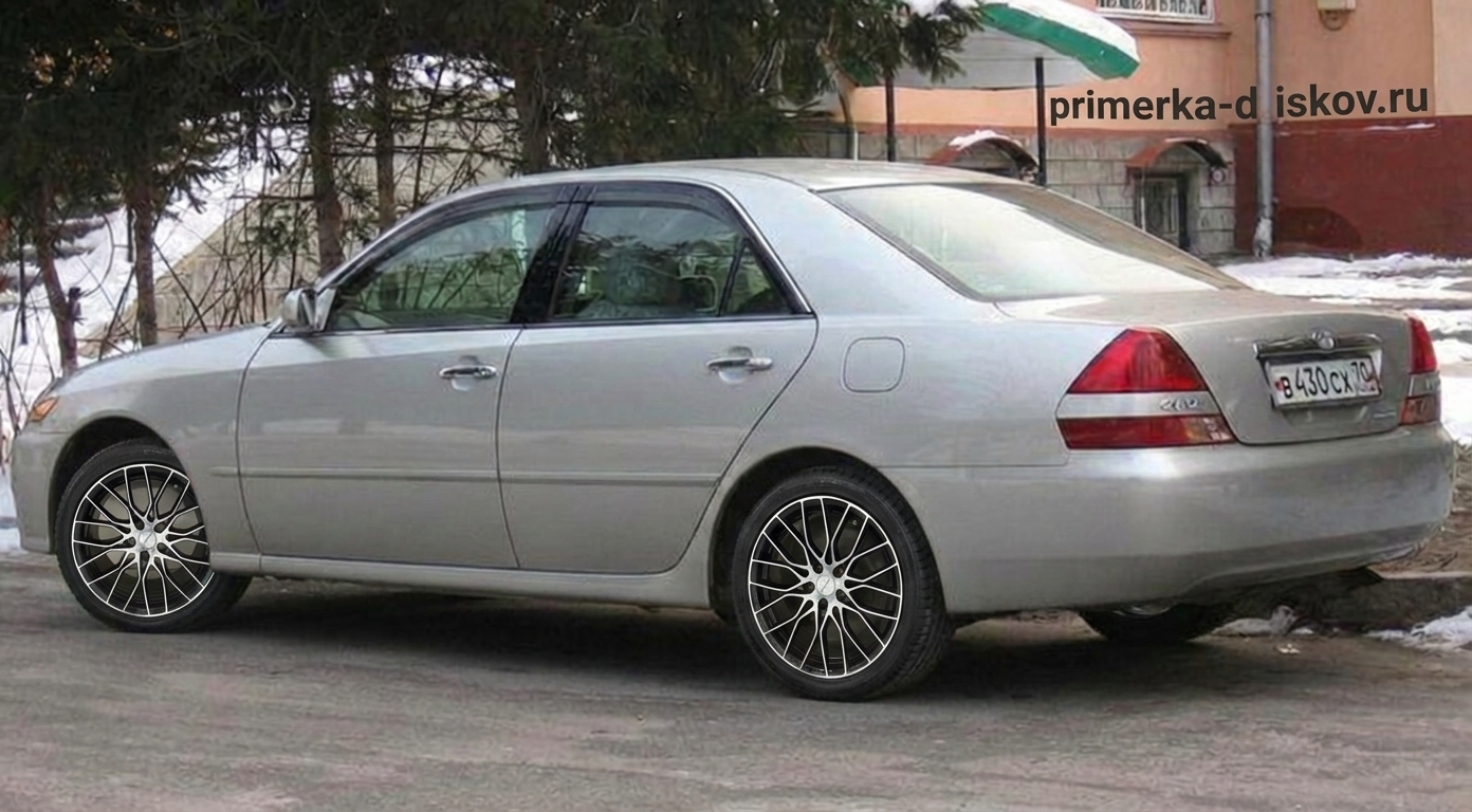 Примерка дисков на TOYOTA Mark II X11 Sedan 2000-2004