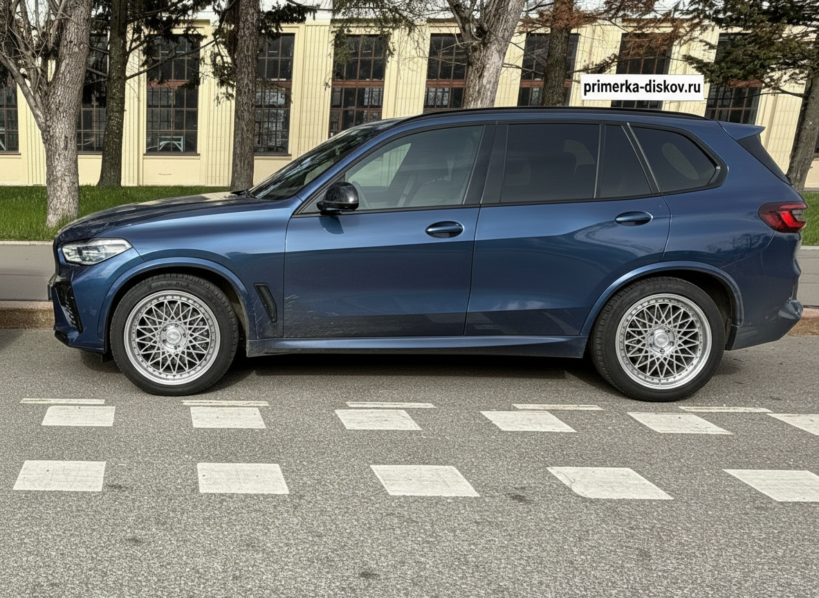 Примерка дисков на BMW X5 G05 2018-2026