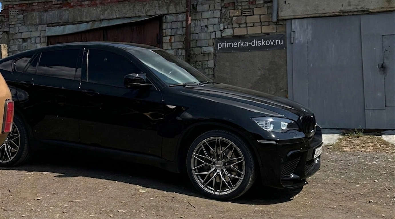 Примерка дисков на BMW X6 E71 2008-2014