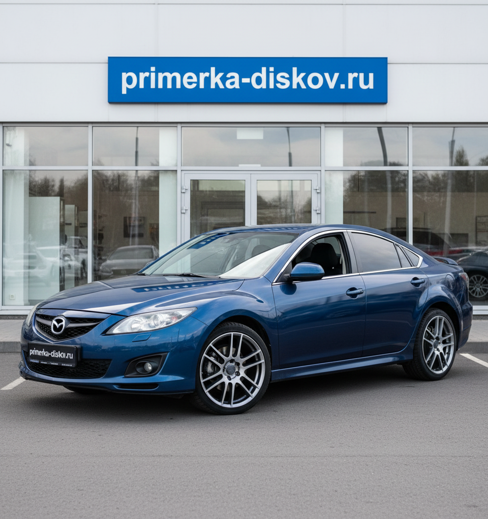 Примерка дисков на MAZDA 6