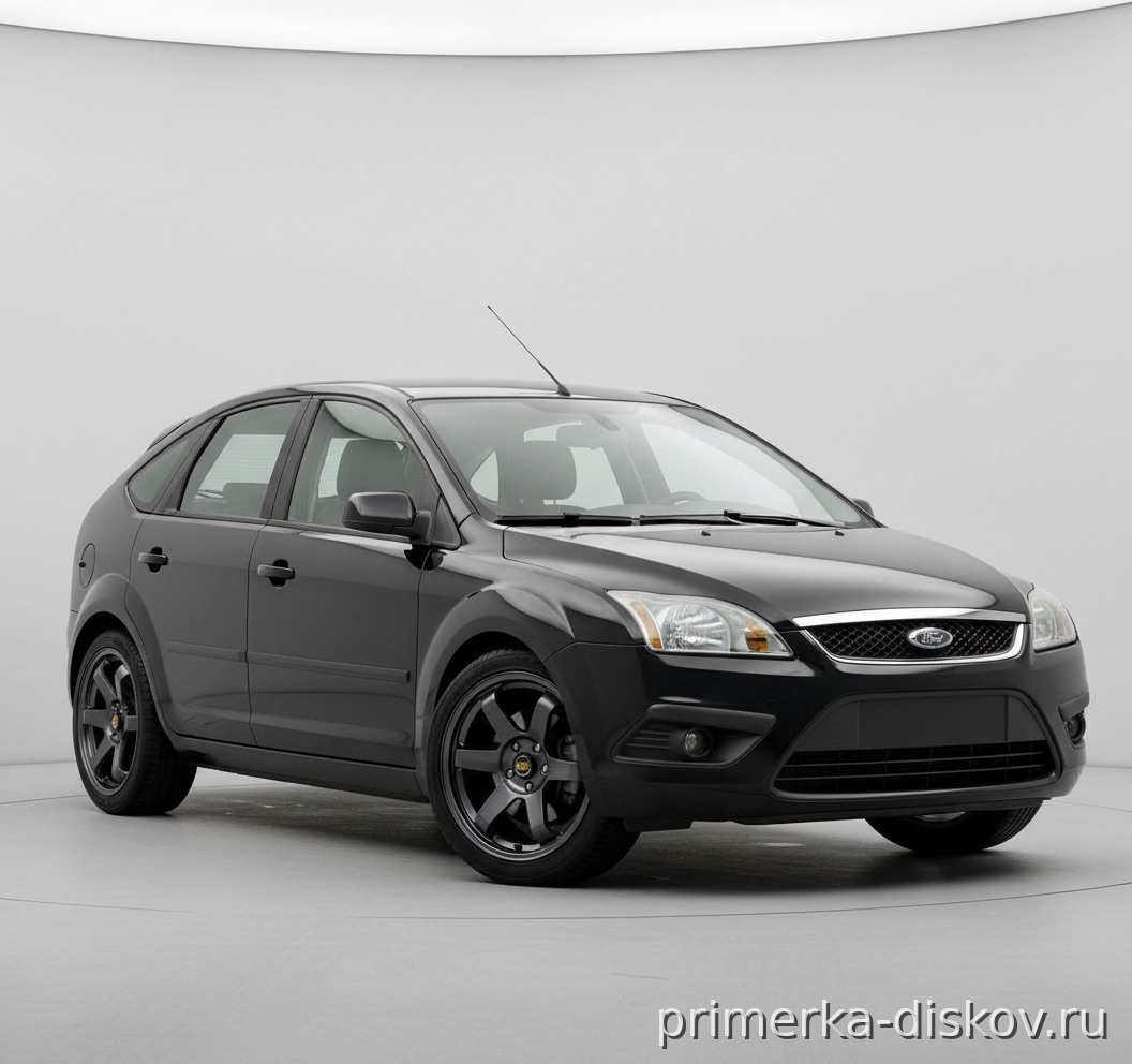 Примерка дисков на FORD Focus