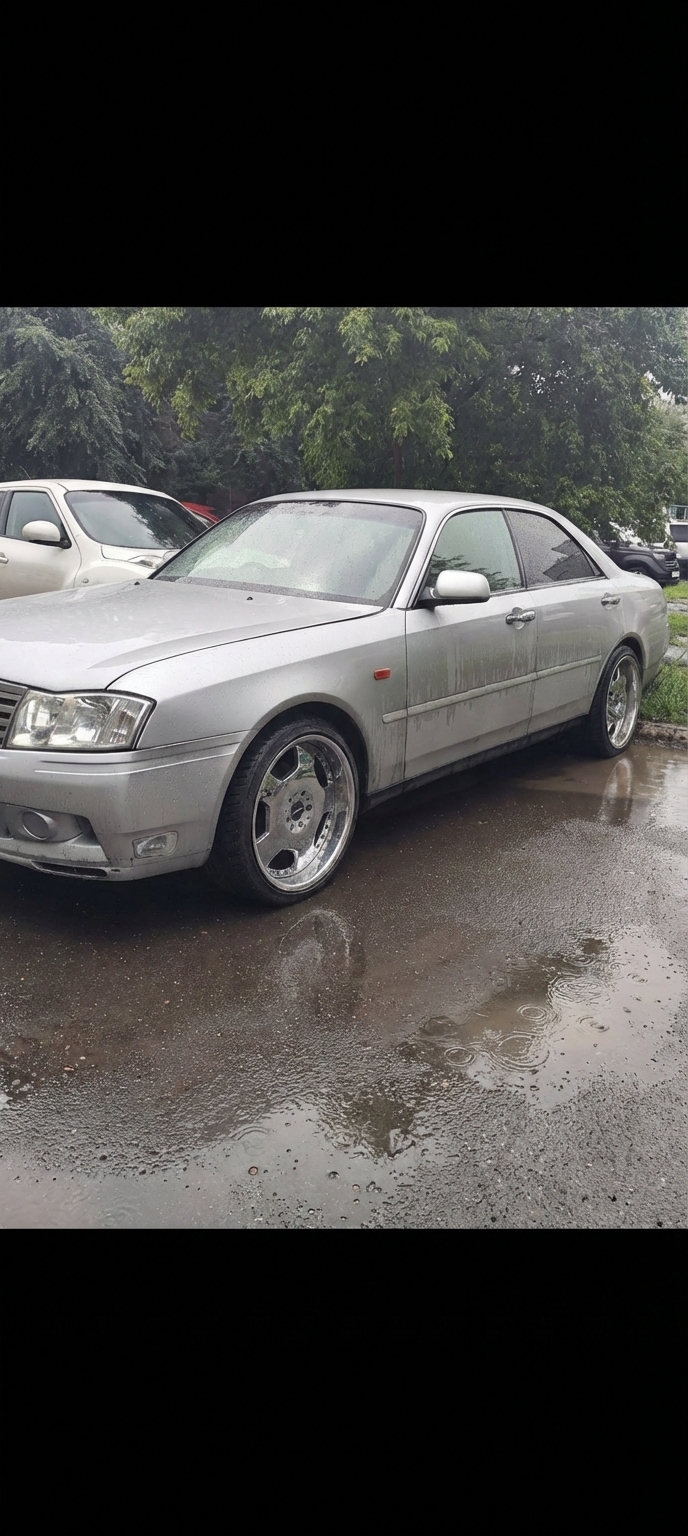 Примерка дисков на NISSAN Gloria Y34 1999-2004