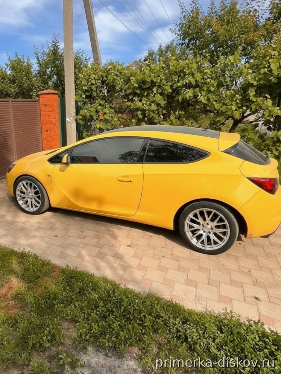 Примерка дисков на OPEL Astra J