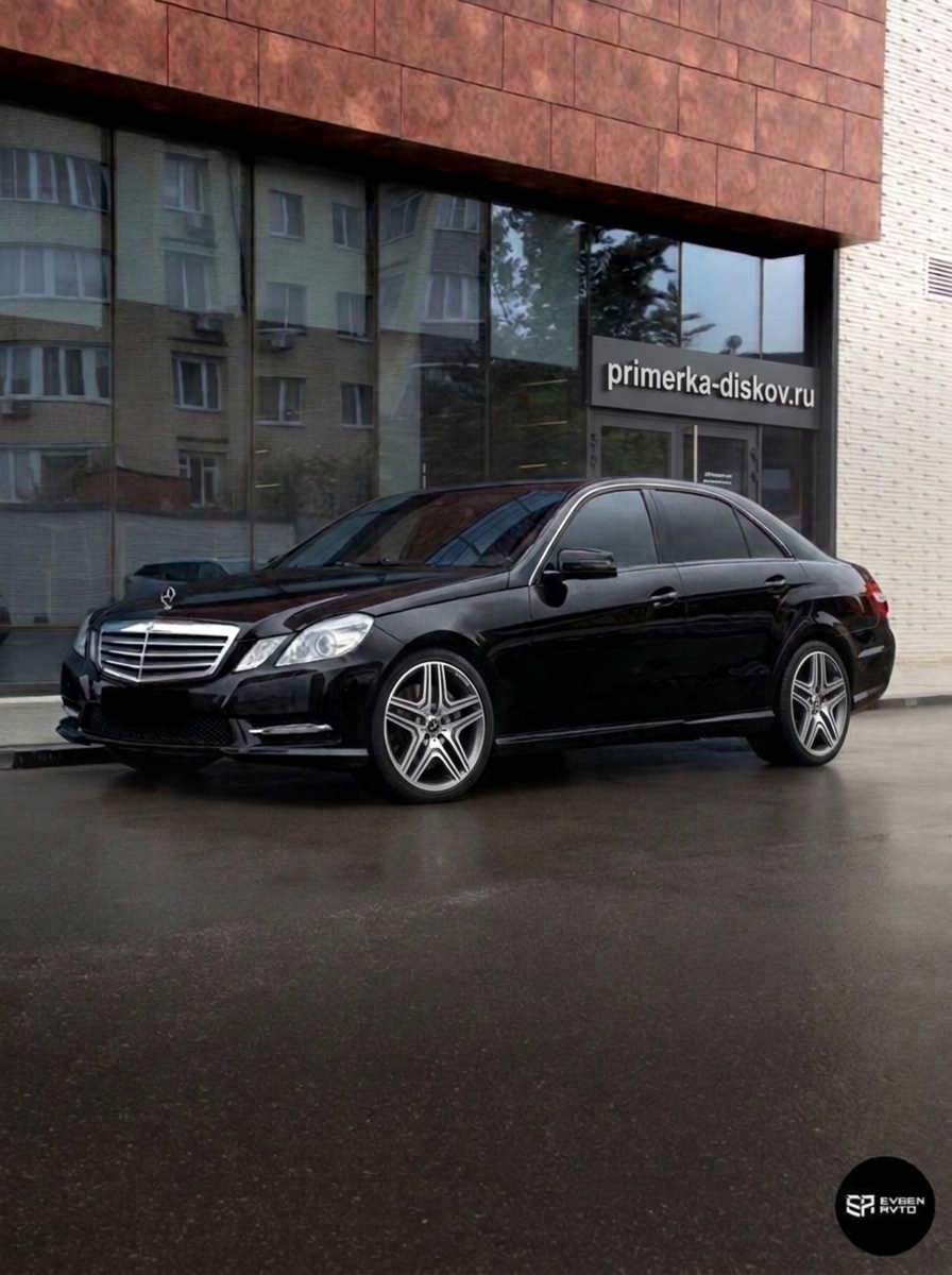 Примерка дисков на MERCEDES E-Klasse W212 Sedan 2013-2016