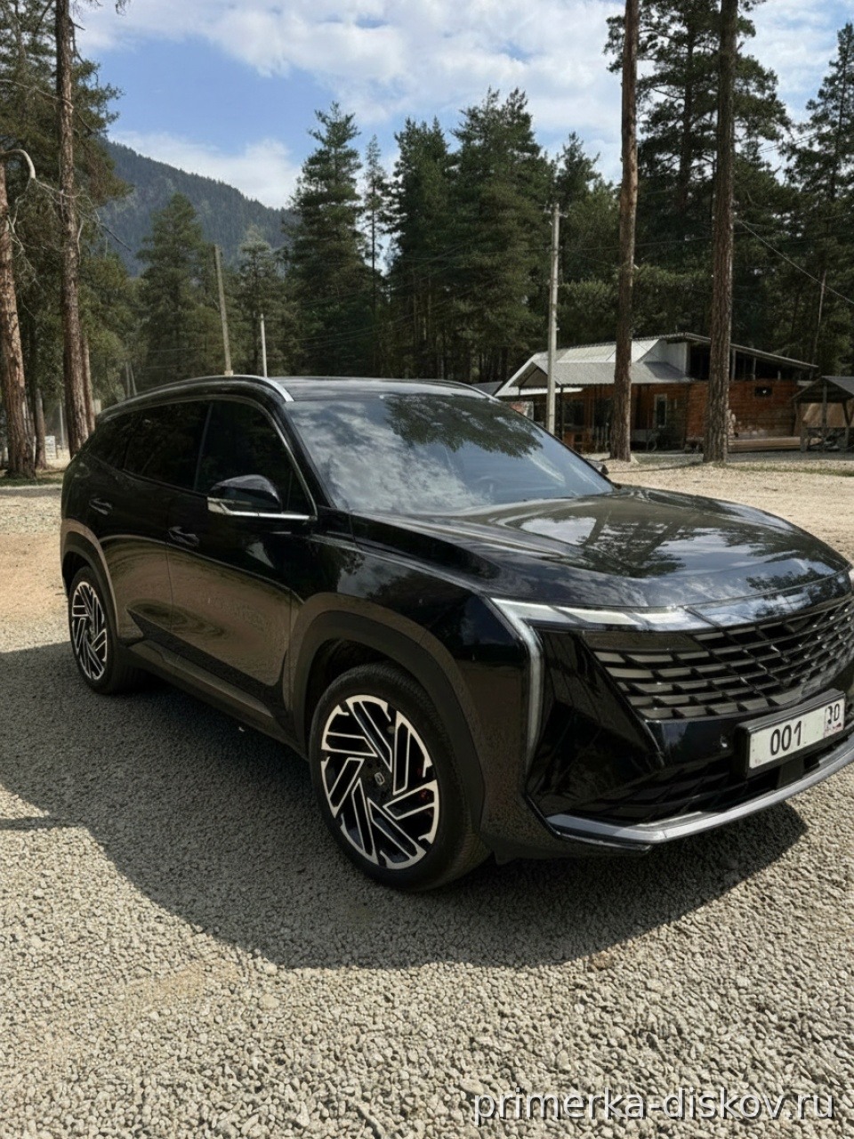 Примерка дисков на EXEED LX SUV 2019-2026
