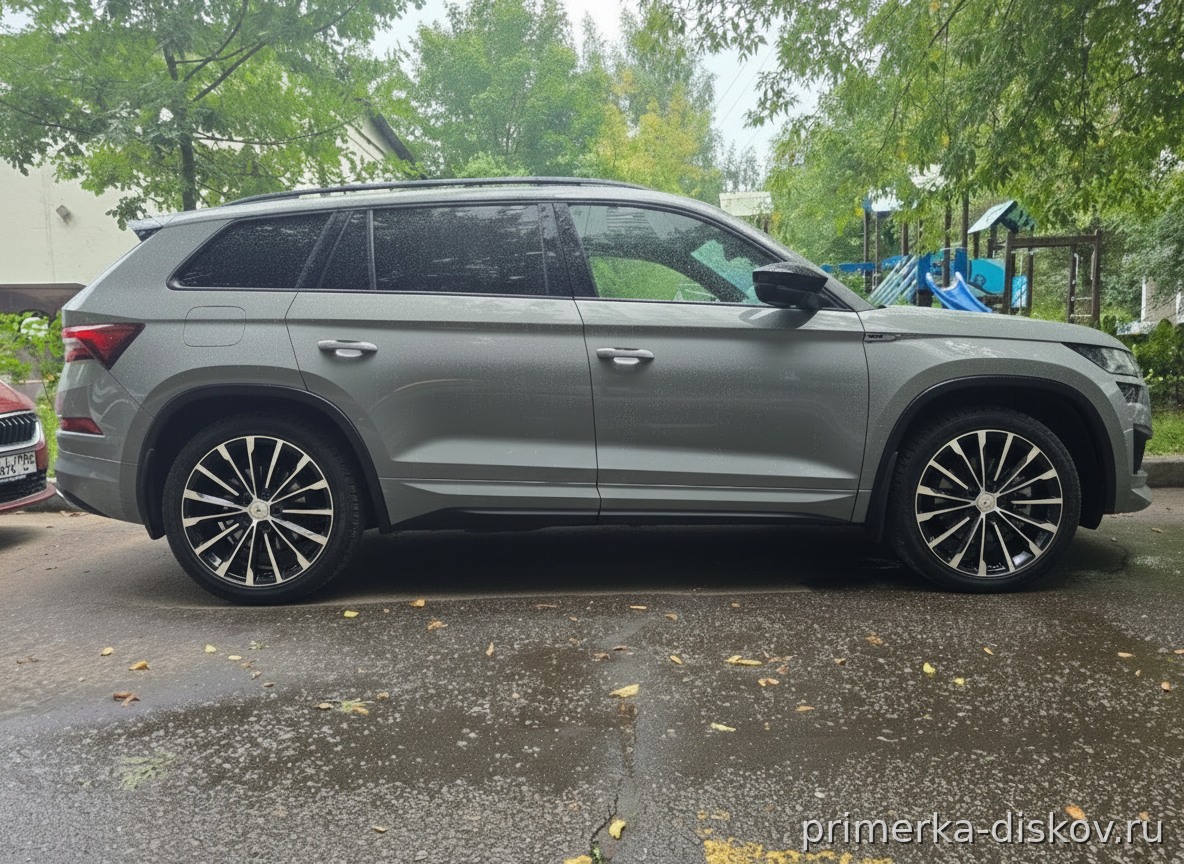 Примерка дисков на SKODA Kodiaq I SUV 2017-2025