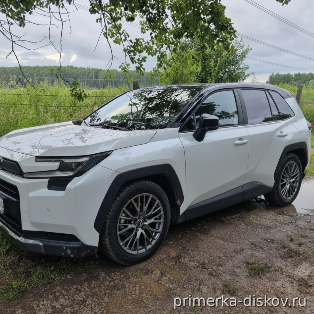 Примерка дисков на TOYOTA RAV 4 XA50 2019-2026