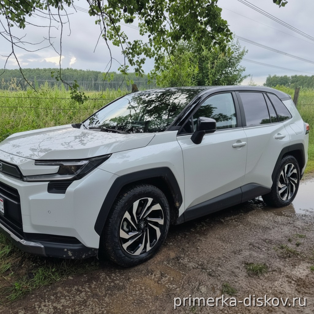 Примерка дисков на TOYOTA RAV 4 XA50 2019-2026