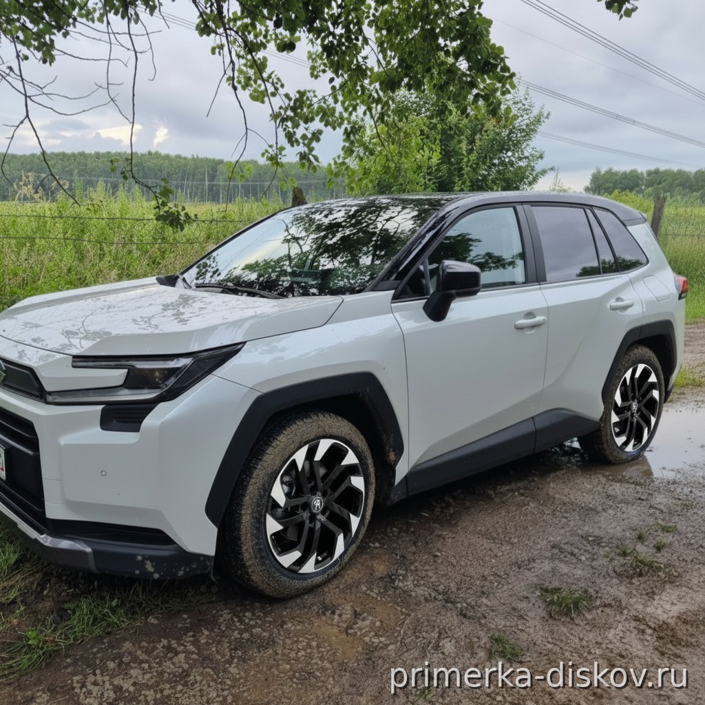 Примерка дисков на TOYOTA RAV 4 XA50 2019-2026