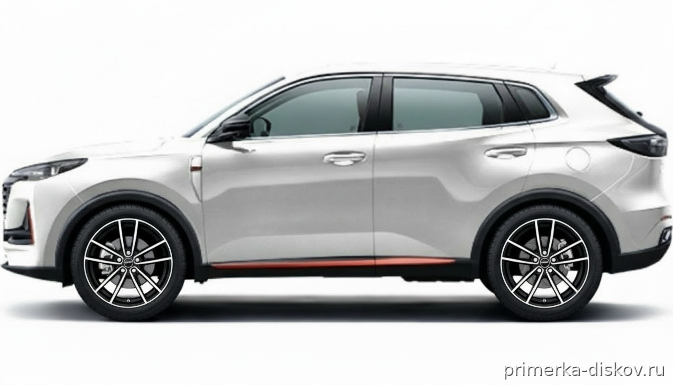 Примерка дисков на CHERY Tiggo 7 PRO SUV 2020-2025