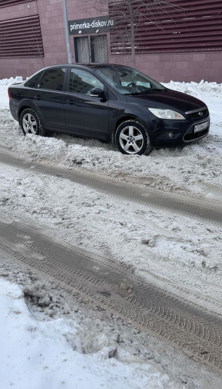 Примерка дисков на FORD Focus II/Restyling Sedan 2008-2011