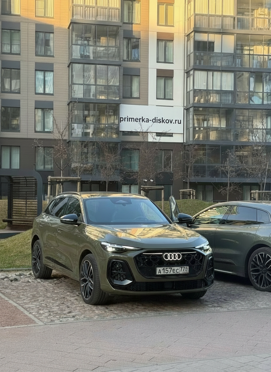 Примерка дисков на AUDI Q6 e-tron SUV 2024-2026