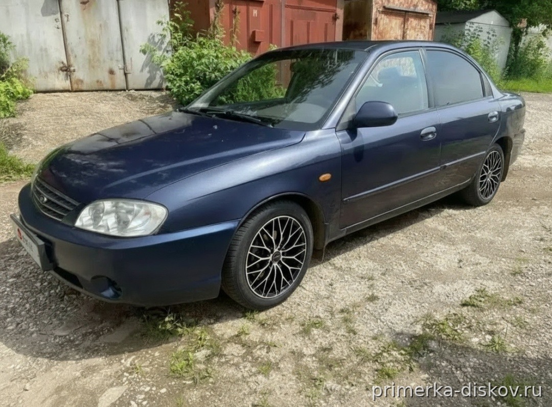 Примерка дисков на KIA Spectra FE 2000-2011
