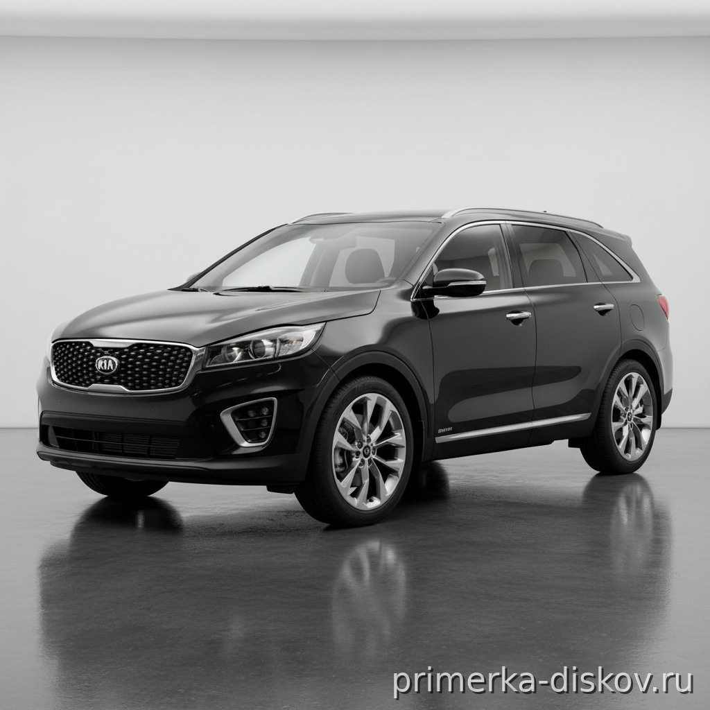 Примерка дисков на KIA Sorento II (XM/Restyling) SUV 2012-2021