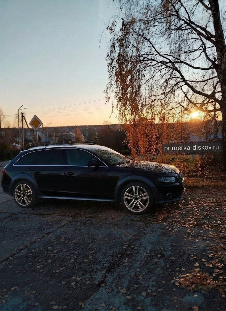 Примерка дисков на AUDI A4 Allroad IV (B8) Avant 2009-2016