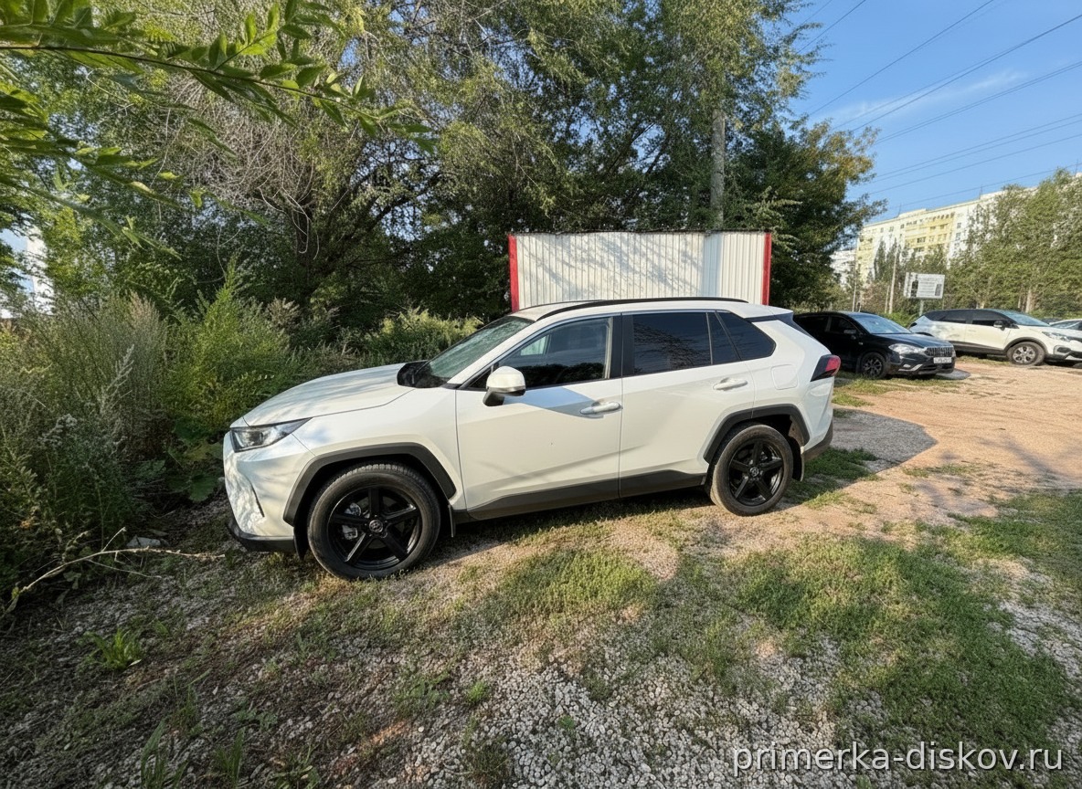 Примерка дисков на TOYOTA RAV 4