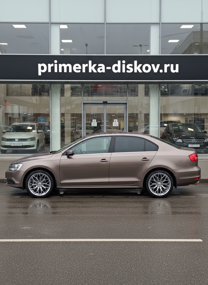Примерка дисков на VOLKSWAGEN Jetta VI Sedan 2011-2015