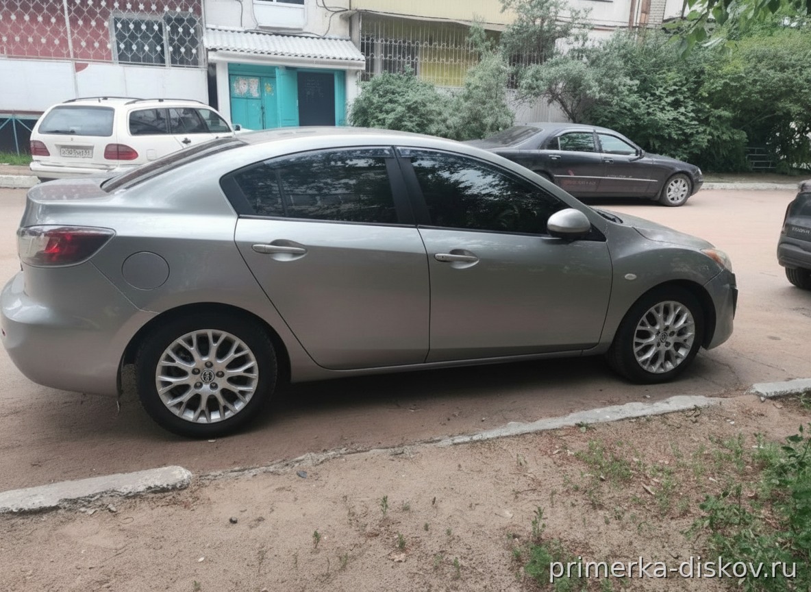 Примерка дисков на MAZDA 3 BK Sedan 2003-2009