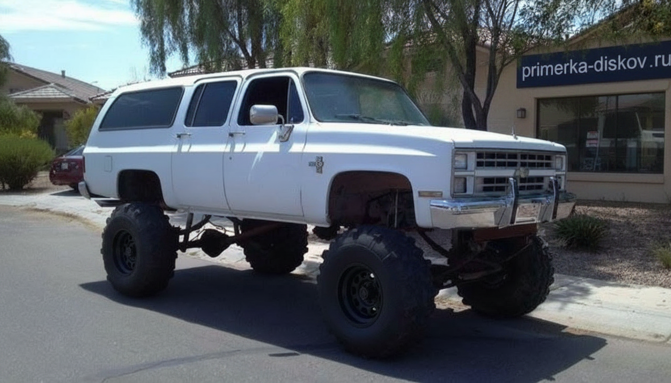 Примерка дисков на CHEVROLET Suburban