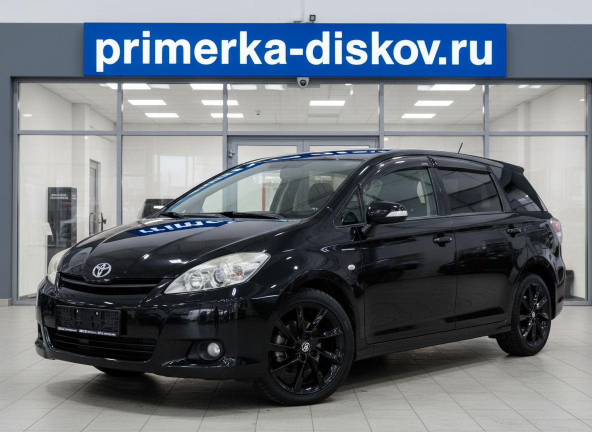 Примерка дисков на TOYOTA Wish ZGE2 2009-2016