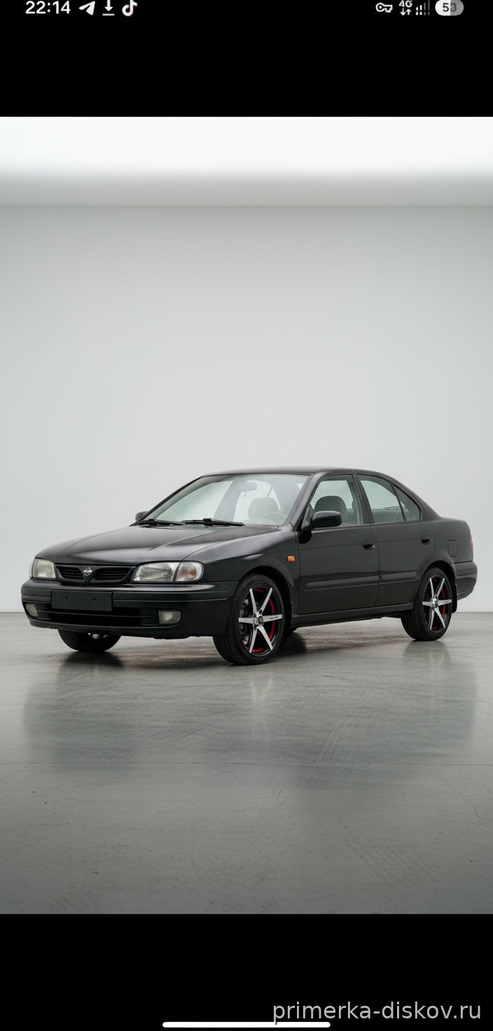 Примерка дисков на NISSAN Almera