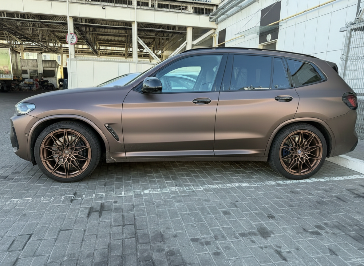 Примерка дисков на BMW X3 G01 SUV 2017-2024