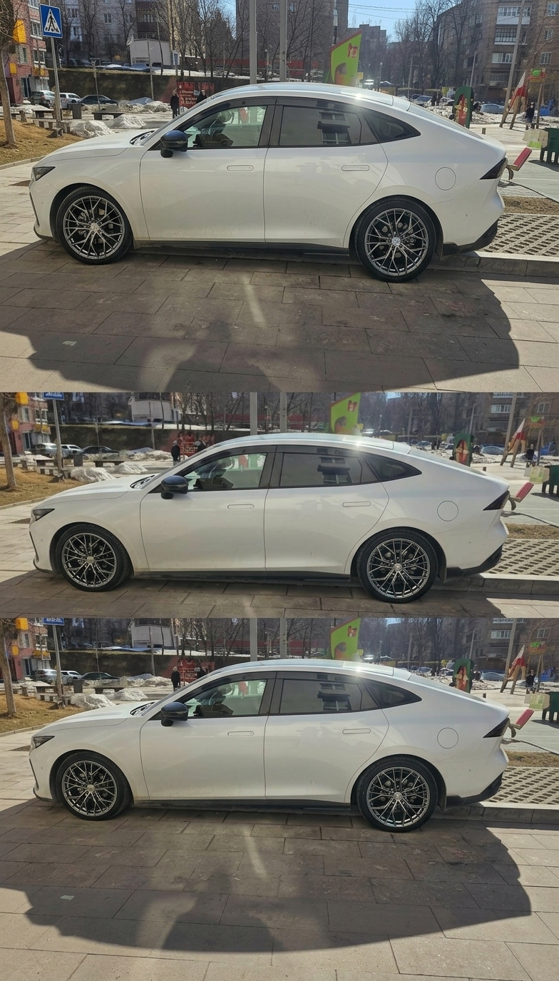 Примерка дисков на ZEEKR 001 Liftback 2021-2025