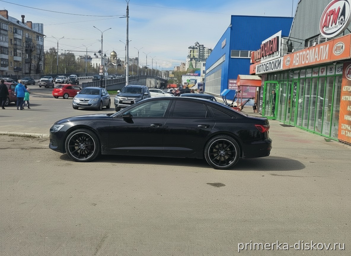Примерка дисков на AUDI A6 V (C8) Sedan 2018-2026