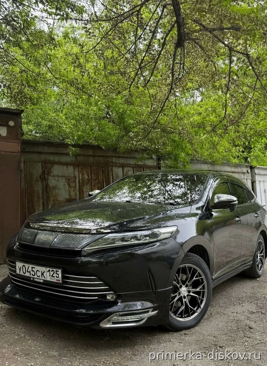 Примерка дисков на TOYOTA Harrier