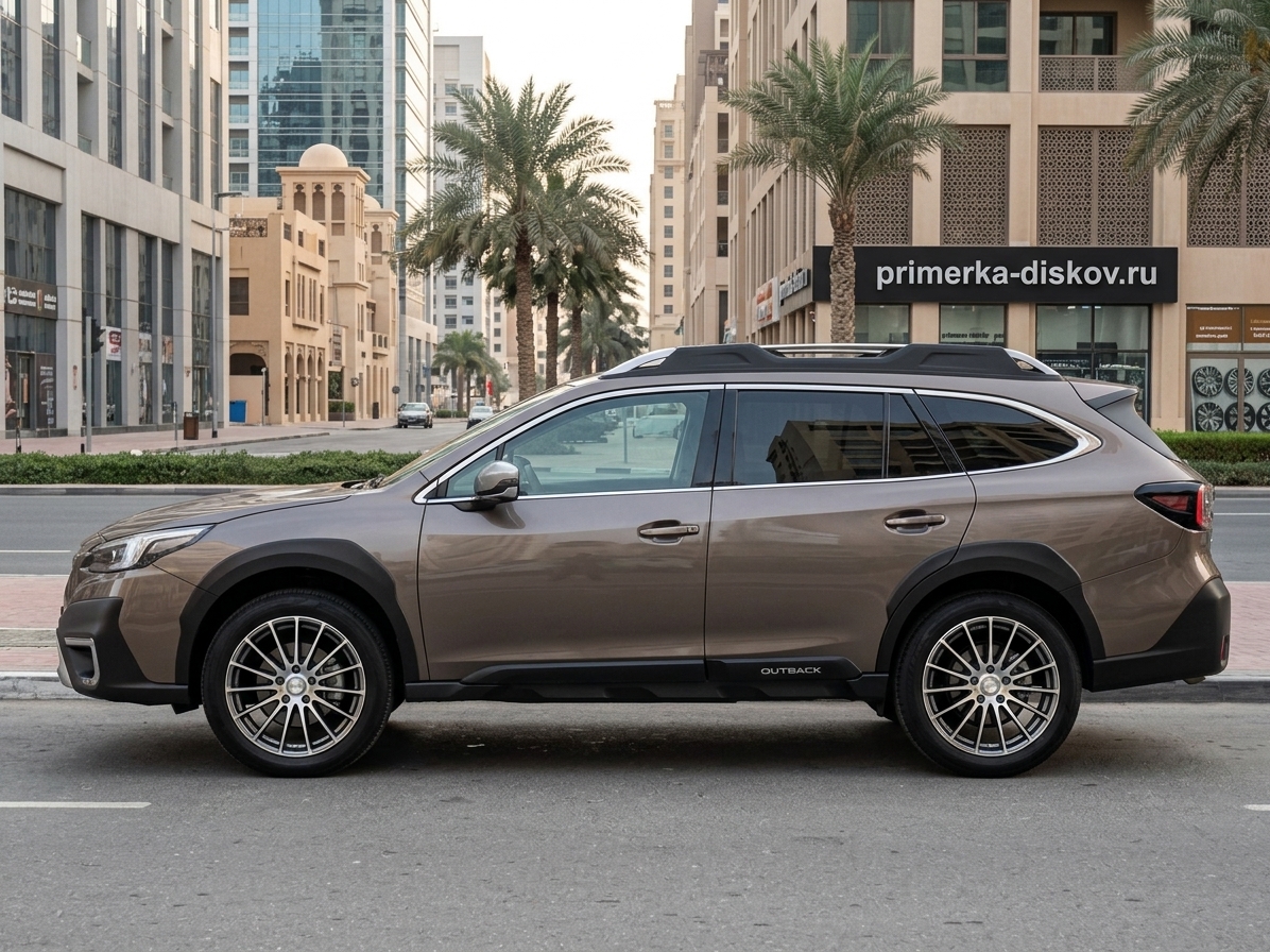 Примерка дисков на SUBARU Outback V (BS) Wagon 2014-2021