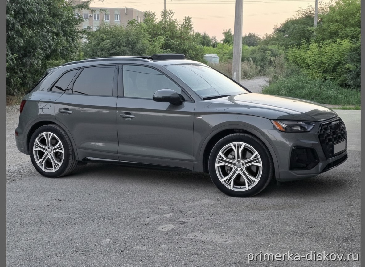 Примерка дисков на AUDI Q5