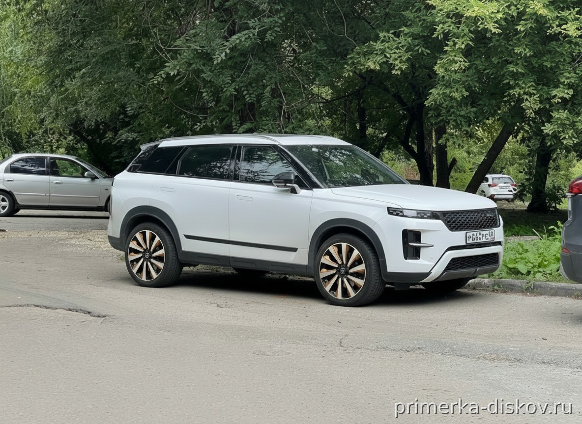 Примерка дисков на HONGQI HS5 SUV 2019-2025