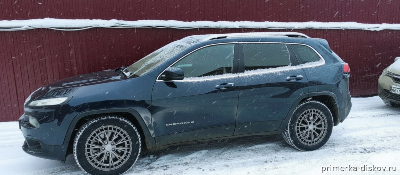 Примерка дисков на JEEP Cherokee