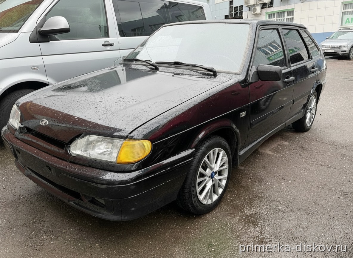 Примерка дисков на LADA (ВАЗ) Samara 2114 Hatchback 5d 2003-2013