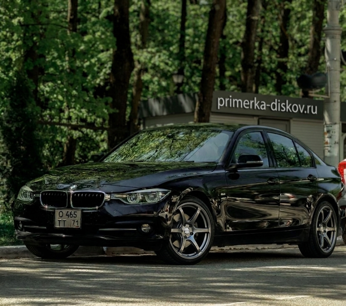 Примерка дисков на BMW 3-series F30 Sedan 2012-2015