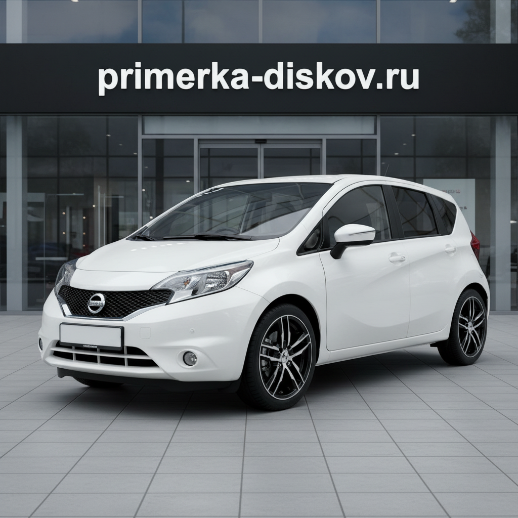 Примерка дисков на NISSAN Note