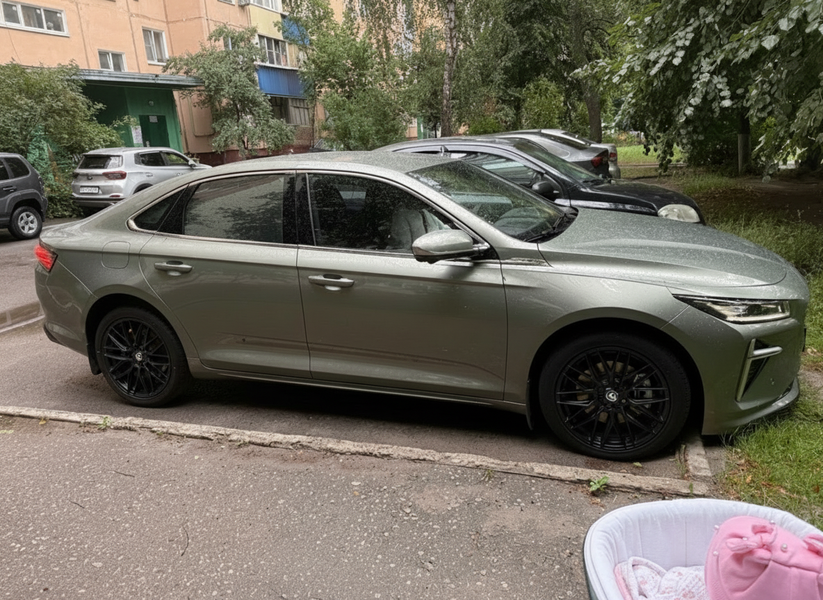 Примерка дисков на GEELY Preface I/Restyling Sedan 2022-2026