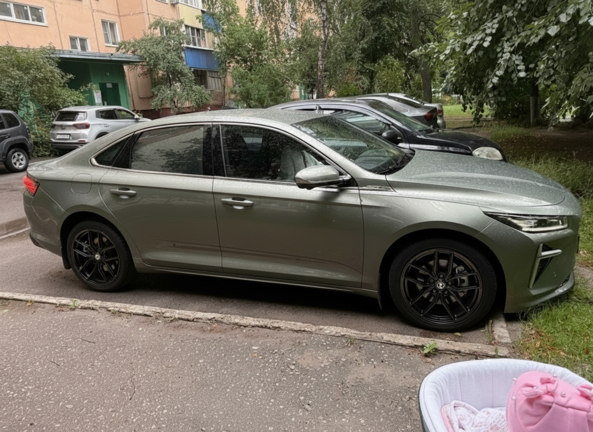 Примерка дисков на GEELY Preface I/Restyling Sedan 2022-2026