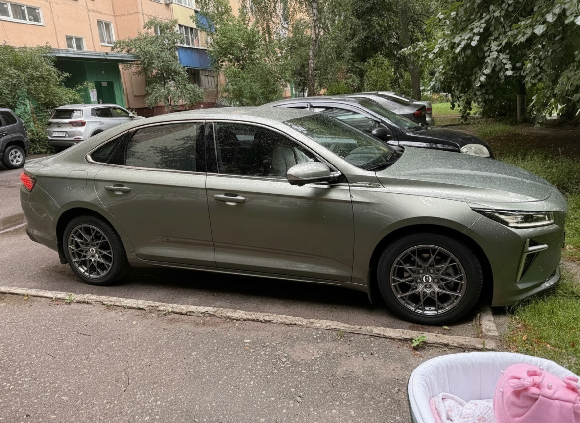 Примерка дисков на GEELY Preface I/Restyling Sedan 2022-2026