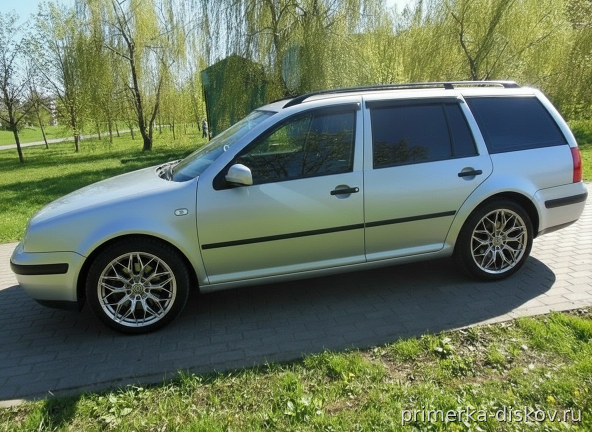 Примерка дисков на VOLKSWAGEN Golf IV Wagon 1999-2006