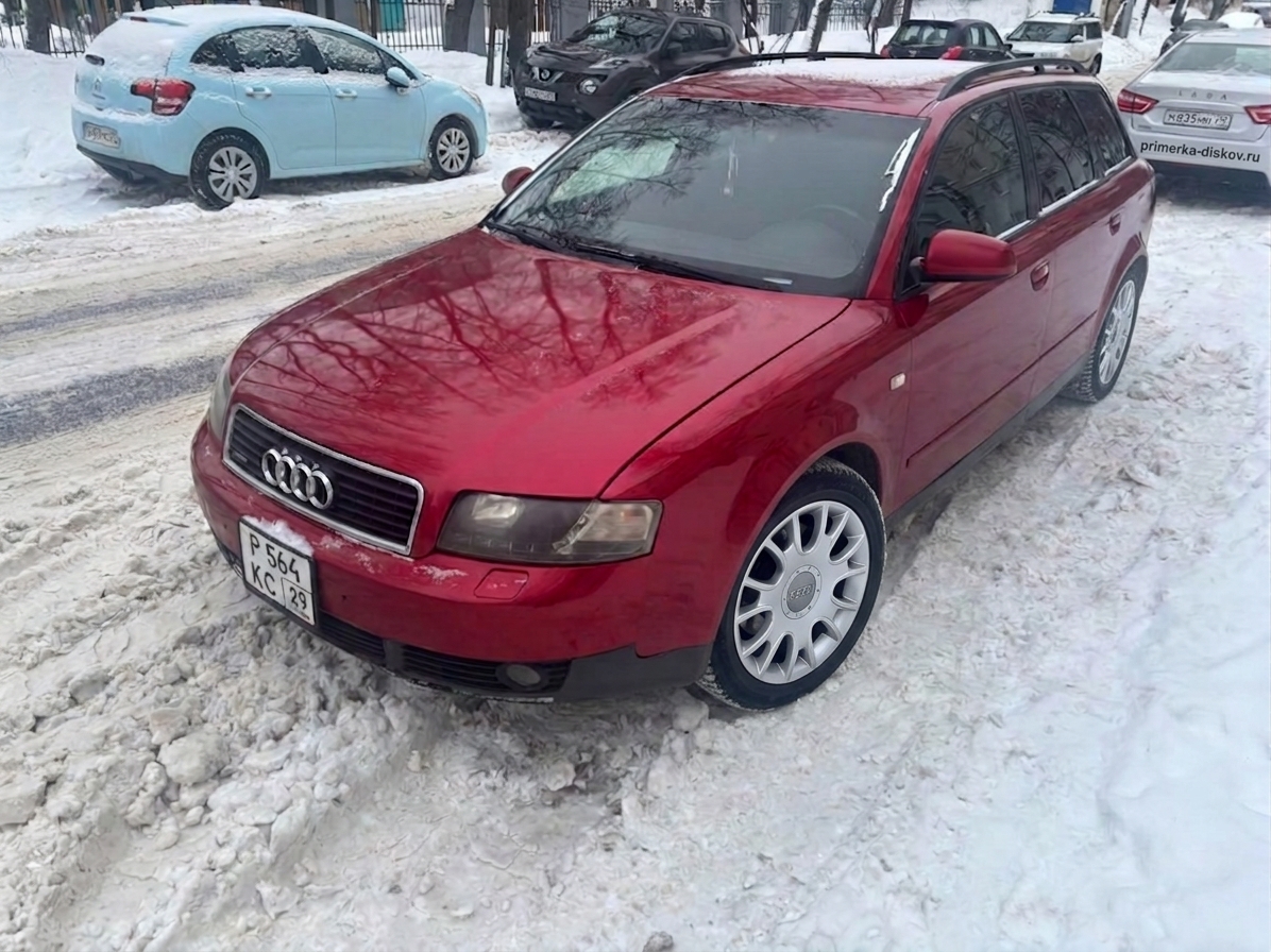 Примерка дисков на AUDI A4 II (B6) Avant 2001-2004