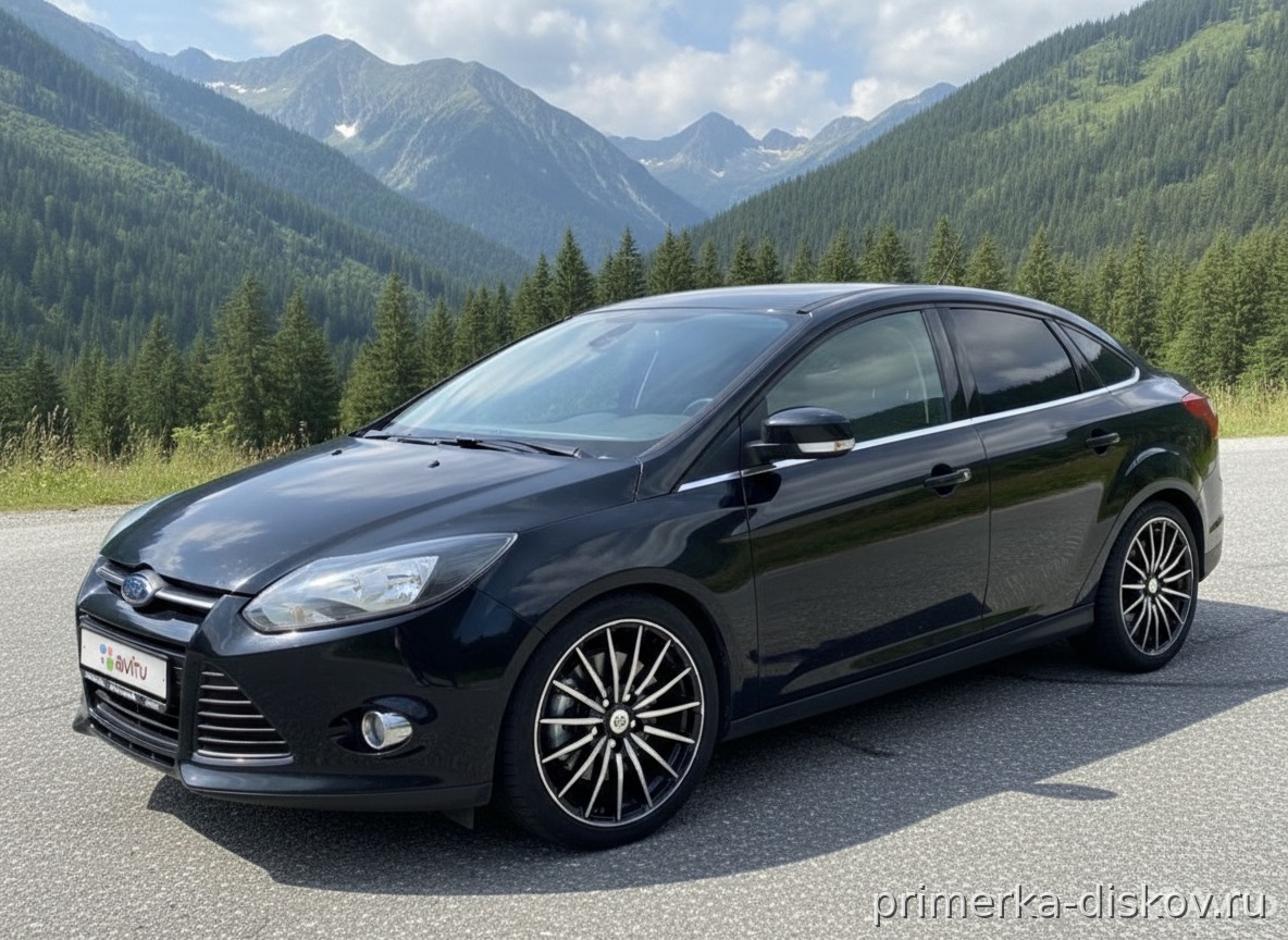 Примерка дисков на FORD Focus III Sedan 2011-2015